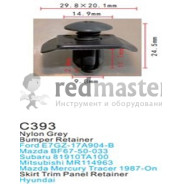 Клипса для крепления внутренней обшивки а/м Митсубиси  ...Forsage C0393(Mazda/Mersedes/Mitsubishi)