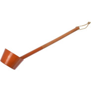 Ковш из алюминия 0.2 л,, терракотовый  БАННЫЕ ШТУЧКИ 41285