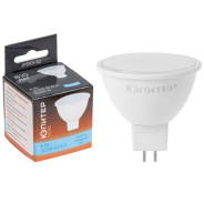 Лампа светодиодная JCDR 9 Вт 230В GU5.3 5000К ЛЮКС  ЮПИТЕР JP5101-52