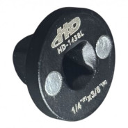Головка-переходник 1/4"(F)x3/8"(М) низкопрофильная, CrMo  ...H-D HD-1438L