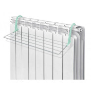 Сушилка для белья на батарею,  3.1м, ширина 65см., цвет серый  ...NIKA СБ5-65П/С