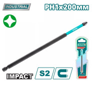 Бита ударная PH1 200 мм  TOTAL TACIM71PH1200