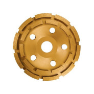 Чашка алмазная зачистная, 125 мм, Двухрядная  Matrix 72990