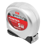 Рулетка Magnetic, 5 м х 19 мм, магнитный зацеп  Matrix 31011