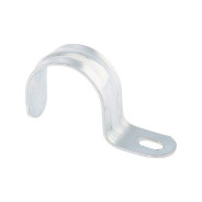 Скоба металлическая однолапковая 25(СМО) 100шт.  Сибртех 48182