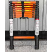 Лестница телескопическая алюм. бытовая 2.6м (9 ступ.)  ISMA ISMA-UP260