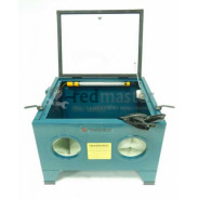 Пескоструйная  камера (объем-90л, 6.8атм,340м/мин )настольная пневмо.  ...Forsage F-SBC90