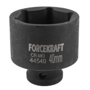 Головка ударная 40мм (6гр.),1/2"  FORCEKRAFT FK-44540