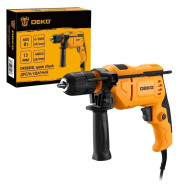 Дрель ударная,600Вт, 3000 об.мин,50 Нм,  DEKO DK600IDDeko 083-1090