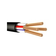 Кабель ВВГнг(A)-LS 4х1,5 (бухта 100м) Ч (черный)  БелРосКабель 4814918034783