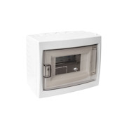 Бокс пластиковый   6 модулей наружный с крышкой IP 20 (147.7х176х101  мм.)  ...BYLECTRICA КНО-6Д