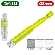 Коронка с твердосплавным напылением 8 мм  DYLLU DTKJ5K08