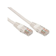 Пaтч-корд 10м U/UTP, CAT 5e, RJ45-RJ45, PVC серый  REXANT 18-1009