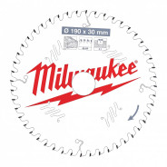 Диск пильный 190х2.1х30 мм/Z48 (дерево) MILWAUKEE Milwaukee 4932471380