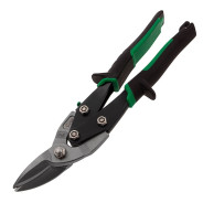 Ножницы по металлу "PIRANHA", 250mm, прямой и правый рез, сталь-СrMo, двухкомп.рук-ки  ...Gross 78323