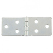 Петля карточная 110х40, цинк, 4шт.  Металлист 91547