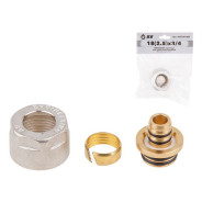 Евроконус (адаптер) 18(2.5)х3/4 для трубы многослойной HEAVY  AV Engineering AVE5301825