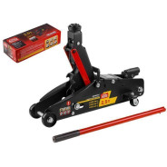 Домкрат подкатной 2.5т (h min 140мм, h max 385мм) с фиксатором  STARTUL ST8014-06