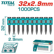 Гвозди по бетону 6,4x2,9x32  TOTAL TAC02321