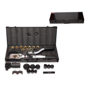 Инструмент гидравлический 3в1 6.5т (max резки:40мм; пробойник:22,27,34,43,49,60мм; обжимка: 16,25,35...FORCEKRAFT FK-Y60H