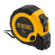 Рулетка 3м х 13мм, двухкомп. корпус, кнопка-пауза  DENZEL 31540