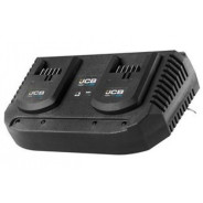 Зарядное устройство для аккумуляторных батарей двойное 18В, 2*3.5A/ч,  ...JCB JCB-18VDC-E