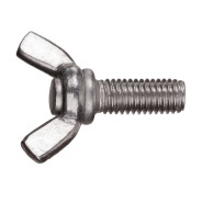 Винт М6х16 mm барашковый, цинк, DIN 316 (6 шт в зип-локе)   STARFIX SMZ1-48804-6