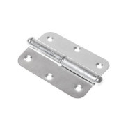 Петля 70 мм правая, белый цинк,  STARFIX SMP-77728-1