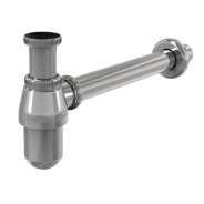 Сифон для умывальника O32, цельнометаллический, с накидной гайкой 5/4  ...Alcaplast A431