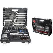 Набор инструментов 82пр., 8-32мм, 1/4"1/2", 6гр.  Forsage F-4821-5 PREMIUM