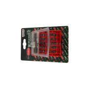 Набор бит PH, PZ, SL, 11пр, 1/4", с битодержателем  Rock FORCE RF-21112
