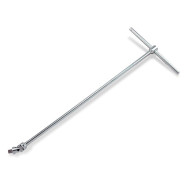 Вороток T-обр. c бегунком 400мм  и наконечником 1/4"  Toptul CTLA0840