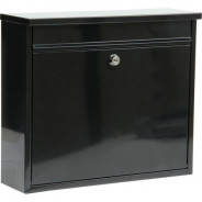 Ящик металлический почтовый 310х360х100мм черный  VOREL 78575