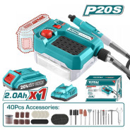 Гравер аккумуляторный  TOTAL TMGLI20011