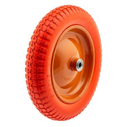 Колесо полиуретановое 3.00-8, длина оси 90мм, подшипник 16мм//Palisad PALISAD ...PALISAD HOME 68975