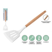 Лопатка перфорированная, Village, белая  PERFECTO LINEA 21-320813