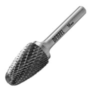 Борфреза по металлу твердосплавная, параболическая, тип-F, 16 mm  ...DENZEL 72046