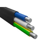 Кабель АВВГ-П 3х6.0 (бухта 100м, черный)  1500996099204БелРосКабель 1501000000000