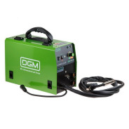 Полуавтомат сварочный (220В, MIG/FLUX/ мм.A/TIG, встроенная горелка 2 м, смена полярности)  ...DGM MIG-210P