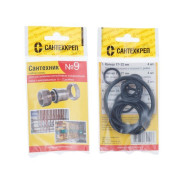 Набор прокладок "Сантехник №9" (Набор колец для разъемных резьбовых соединений типа "...Сантехкреп УТZ00012639