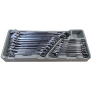 Набор ключей комбинированных 16пр. в лотке  Rock FORCE RF-T5161