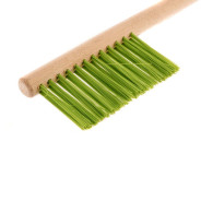 Щетка-сметка 2-рядная, 280 мм, деревянная ручка  Сибртех 84629