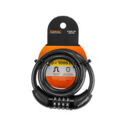 Замок велосипедный кодовый 10х1000мм MASTER ()  STARTUL ST8090-100