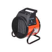 Нагреватель воздуха электрический, пушка, 3 кВт, 220 В, термостат, керамика PTC  ...Ecoterm EHR-03/1D