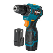 Дрель-шуруповерт аккумуляторная, 16.8В, 2АКБ 2,0 А/ч, 45 Нм,0-450/0-1450 об/мин,   BAB-16-BLK...Bort 93414868