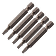 Набор бит SL4x50, сталь CrMo, 5 шт.  Сибртех 11256