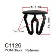 Клипса для крепления внутренней обшивки а/м европейских а/м/ Фиат  ...Forsage C1126(European car/Fiat)