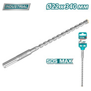 Бур SDS-MAX 22x340мм  TOTAL TAC322200