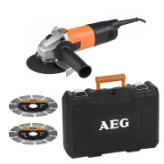 Углошлифмашина 800Вт, 125мм, 12000об/мин, AEG WS8-125SKAEG Powertools 4935451298