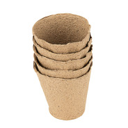 Горшочек для рассады, 80х80 мм, торфяной, 5 шт.  64364